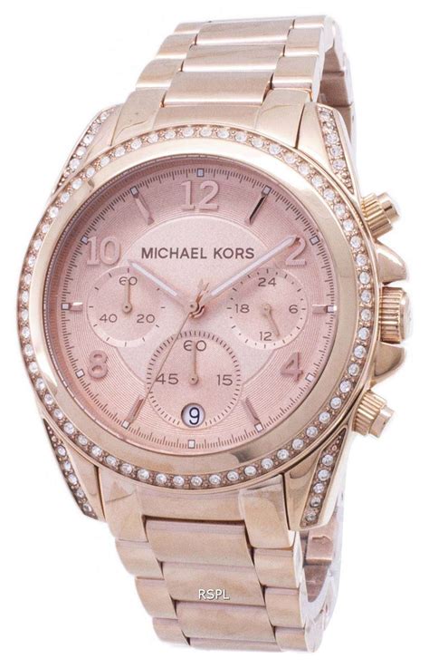 michael kors reloj oro|michael kors reloj mujer.